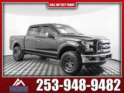 Lifted 2017 Ford F-150 XLT 4x4 - - by dealer for sale in PUYALLUP, WA
