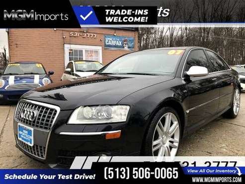 2007 Audi S8 quattro FOR ONLY $306/mo! - cars & trucks - by dealer -... for sale in Cincinnati, OH