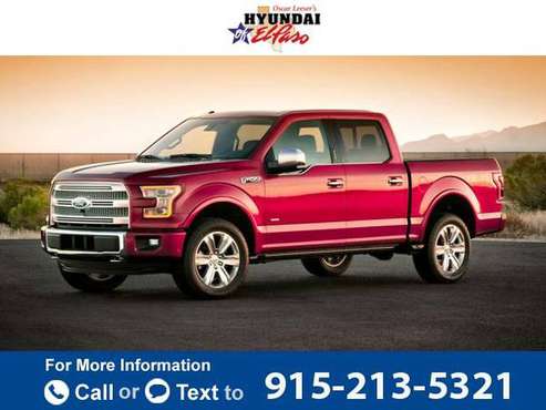 2017 Ford F150 pickup - cars & trucks - by dealer - vehicle... for sale in El Paso, TX