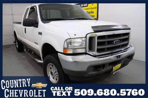 2003 Ford F-250 XLT Extended Cab***QUALITY INSPECTED, PRICED TO SELL** for sale in COLVILLE, WA