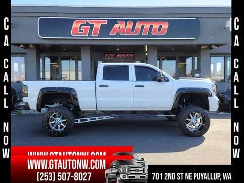 2015 GMC Sierra 2500 HD Crew Cab SLT Pickup 4D 6 1/2 ft - cars & for sale in PUYALLUP, WA