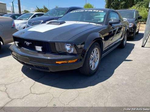 2006 Ford Mustang V6 Deluxe V6 Deluxe 2dr Fastback - IF THE BANK for sale in Visalia, CA