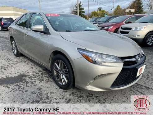 2017 TOYOTA CAMRY SE! STOP IN TODAY FOR A TEST DRIVE!! - cars &... for sale in N SYRACUSE, NY