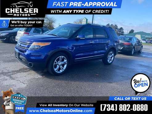 2013 Ford Explorer Limited SUV on SALE NOW! - cars & trucks - by... for sale in Chelsea, MI