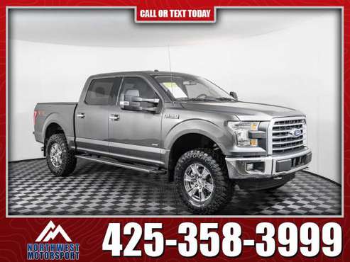Lifted 2016 Ford F-150 XLT FX4 4x4 - - by dealer for sale in Lynnwood, WA