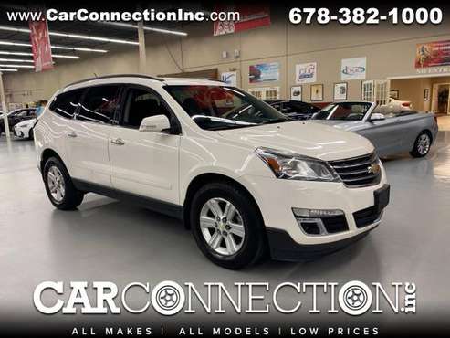 2014 Chevrolet Traverse AWD 4dr LT w/2LT White low miles! - cars & for sale in Tucker, GA