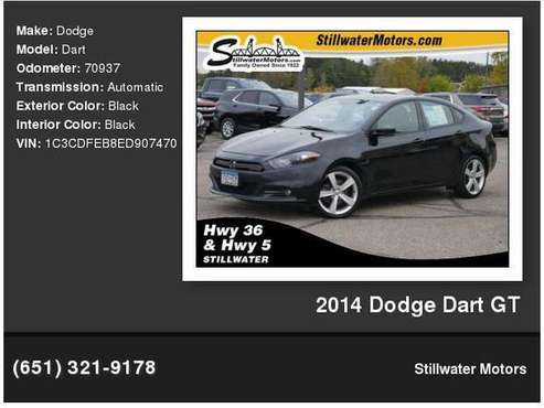 2014 Dodge Dart GT for sale in Stillwater, MN