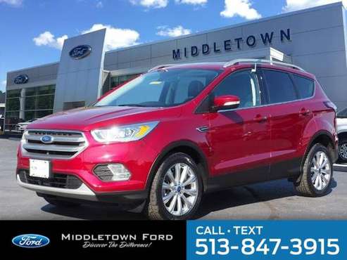 2017 Ford Escape Titanium - cars & trucks - by dealer - vehicle... for sale in Middletown, OH