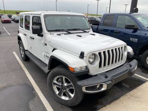 2018 JEEP WRANGLER UNLIMITED SAHARA 4WD - - by dealer for sale in Owasso, OK