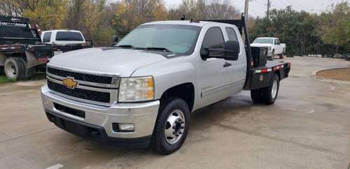 2013 CHEVY 3500HD EXT CAB 9-FT FLAT BED DUALLY 2/WD 213-K..!!! -... for sale in Arlington, TX