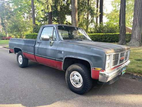 1986 GMC K1500 High Sierra Square Body 4X4 - - by for sale in Portland, OR