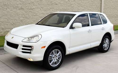 White 2010 Porsche Cayenne - Tan Leather - Moonroof - Nav - cars & for sale in Raleigh, NC