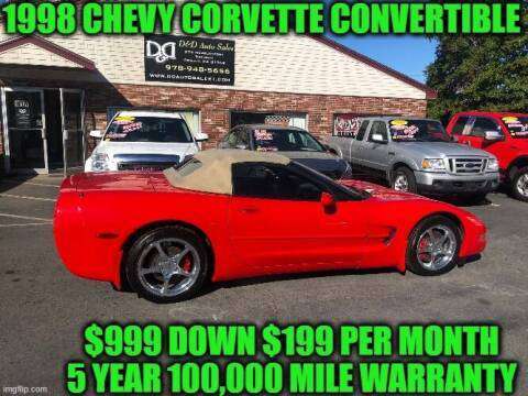 !!*1998 CHEVY CORVETTE CONVERTIBLE*!! - cars & trucks - by dealer -... for sale in Rowley, MA