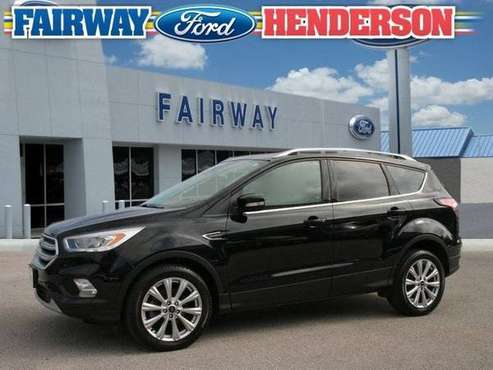 2017 Ford Escape Titanium - cars & trucks - by dealer - vehicle... for sale in Henderson, TX