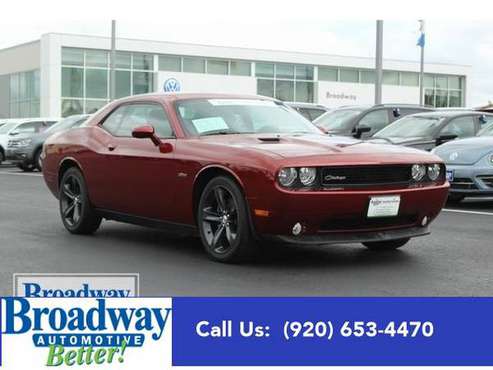 2014 Dodge Challenger coupe SXT - Dodge Red for sale in Green Bay, WI