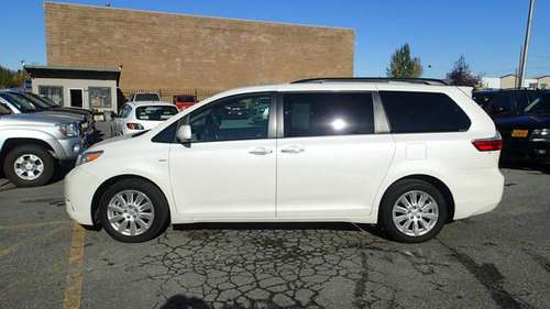 2016 Toyota Sienna XLE V6 Auto AWD PwrOpts Leather Cd Cruise Sunroof for sale in Anchorage, AK
