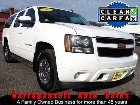 2012 Chevrolet Suburban LT 4X4 Leather Moonroof DVD Super Nice -... for sale in West Warwick, MA