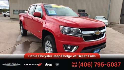 2017 Chevrolet Colorado 4WD Crew Cab 140.5 LT for sale in Great Falls, MT