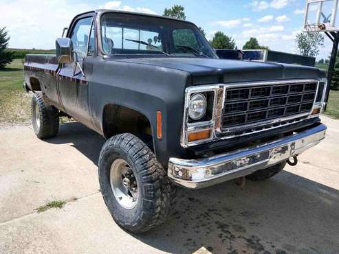 78 Chevy 3/4 ton pickup - cars & trucks - by owner - vehicle... for sale in Brown City, MI