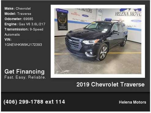 2019 Chevrolet Chevy Traverse - - by dealer - vehicle for sale in Helena, MT