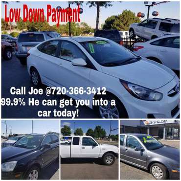 $500 DOWN DELIVERS CALL JOE - cars & trucks - by dealer - vehicle... for sale in Denver , CO