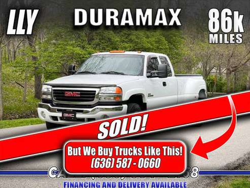 SOLD 2004 GMC Sierra LLY Duramax Diesel LT 4x4 1-Owner (86k Miles) for sale in Eureka, OH