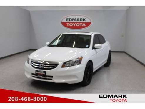 2012 Honda Accord Sdn EX-L sedan Taffeta White for sale in Nampa, OR