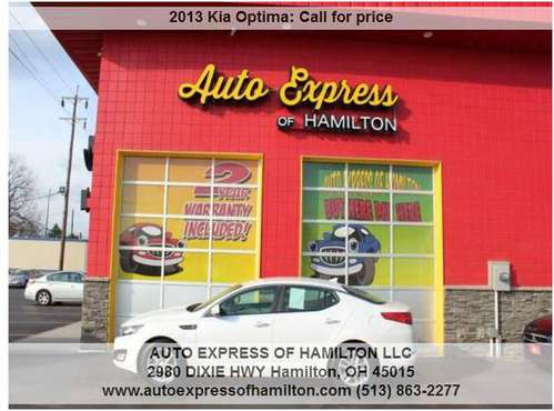 2013 Kia Optima $799 Down+TAX BUY HERE PAY HERE - cars & trucks - by... for sale in Hamilton, OH