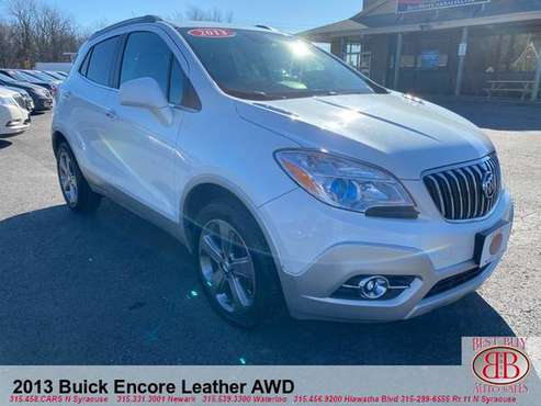 2013 BUICK ENCORE AWD! HEATED LEATEHR! TOUCH SCREEN! SUNROOF!! -... for sale in N SYRACUSE, NY