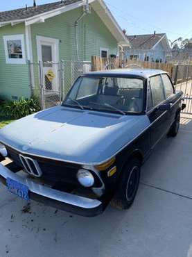 BLUE PLATE 1974 BMW 2002 WITH EXTRAS NEEDS RESTORATION - cars &... for sale in Ventura, CA
