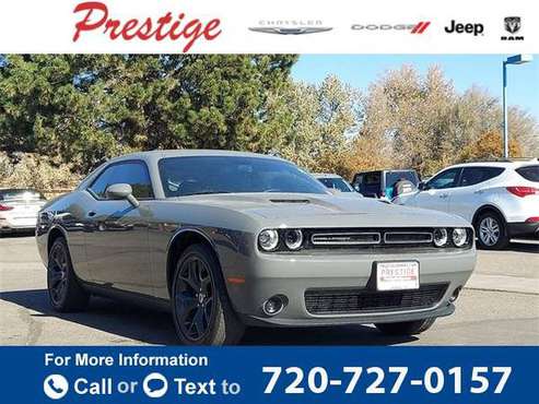 2017 Dodge Challenger SXT coupe Destroyer Gray Clearcoat - cars &... for sale in Longmont, CO
