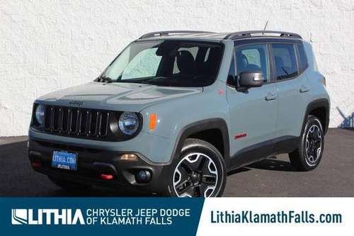 2015 Jeep Renegade 4x4 Certified 4WD 4dr Trailhawk SUV - cars &... for sale in Klamath Falls, OR