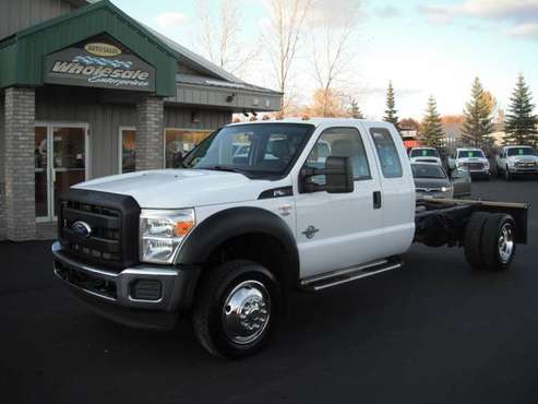 2011 ford f550 f-550 extended cab & chassis DRW 4x4 4wd for sale in Forest Lake, MN
