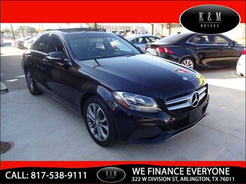 2015 Mercedes-Benz C-Class 4dr Sdn C 300 RWD WE CAN FINANCE ANY... for sale in Arlington, TX