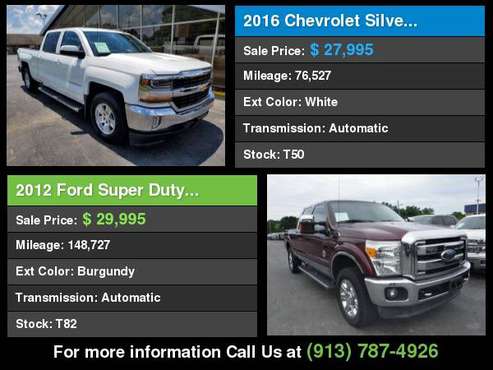 2015 Chevrolet Silverado 2500HD 4WD Crew Cab High Country Easy Finance for sale in Lees Summit, MO