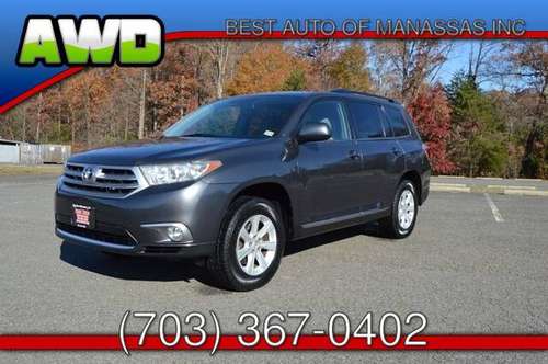 2012 TOYOTA HIGHLANDER AWD 3RD ROW SEATS - - by dealer for sale in MANASSAS, District Of Columbia
