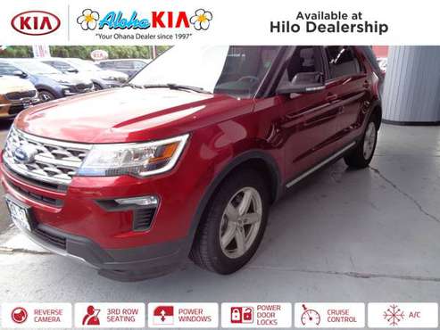 2018 Ford Explorer XLT - - by dealer - vehicle for sale in Hilo, HI