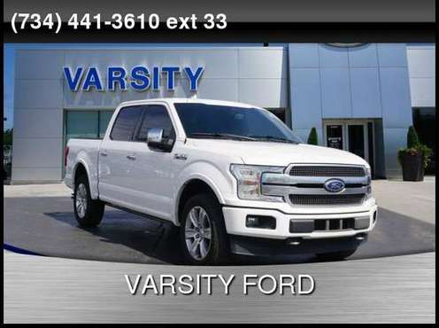 2018 Ford F-150 Platinum - - by dealer - vehicle for sale in Ann Arbor, MI