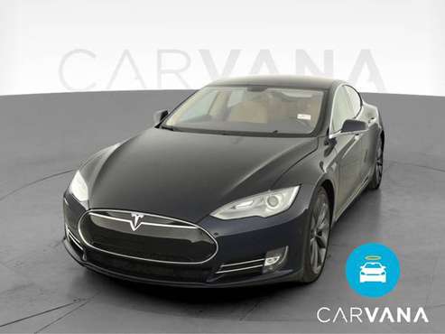 2012 Tesla Model S Performance Sedan 4D sedan Blue - FINANCE ONLINE... for sale in Washington, District Of Columbia