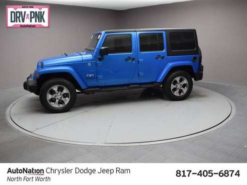 2016 Jeep Wrangler Unlimited Sahara 4x4 4WD Four Wheel SKU:GL269830 for sale in Fort Worth, TX