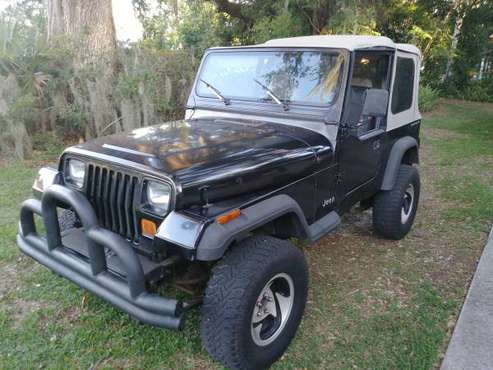 1991 Jeep Wrangler YJ totally rust free for sale in Lakeland, FL