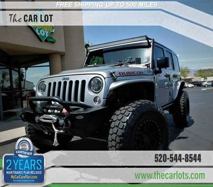 2016 Jeep Wrangler Unlimited Rubicon 4x4 BRAND NEW 37 TIRES for sale in Tucson, AZ