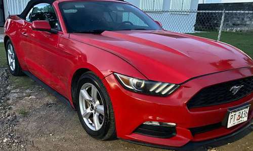 2016 red mustang convertible - cars & trucks - by owner for sale in U.S.