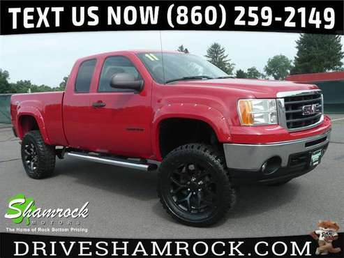 2011 GMC SIERRA 1500: 7 LIFT -NEW WHEELS -NEW 35 TIRES for sale in East Windsor, IL