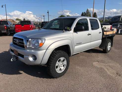 06 Toyota Tacoma Crew Cab Flatbed 4x4 for sale in Missoula, MT