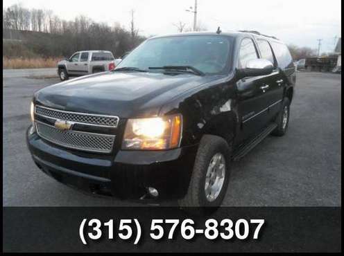 2011 Chevy Suburban LT 4WD 3rd row seat leather sunroof DVD 4x4 -... for sale in 100% Credit Approval as low as $500-$100, NY