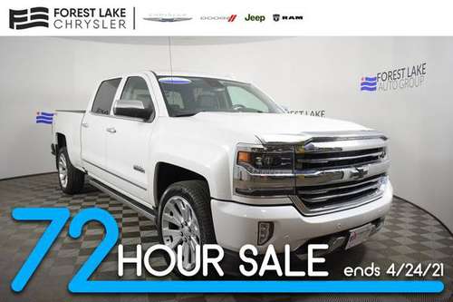 2017 Chevrolet Silverado 1500 4x4 4WD Chevy Truck High Country Crew for sale in Forest Lake, MN