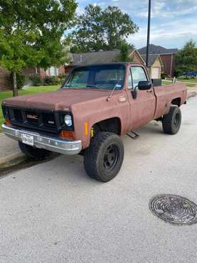 1974 3/4 Ton 4X4 GMC Truck - cars & trucks - by owner - vehicle... for sale in Tyler, TX