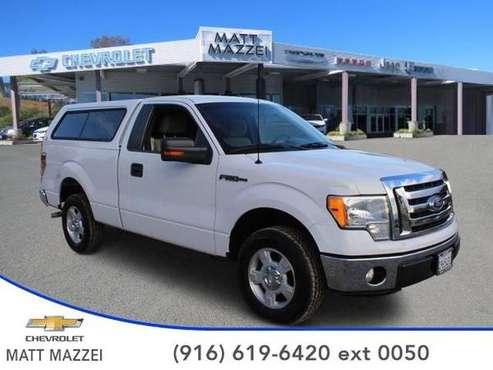 2010 Ford F150 F150 F 150 F-150 truck XLT (White) for sale in Lakeport, CA