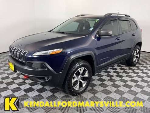 2014 Jeep Cherokee True Blue Pearlcoat Call Today BIG SAVINGS for sale in North Lakewood, WA